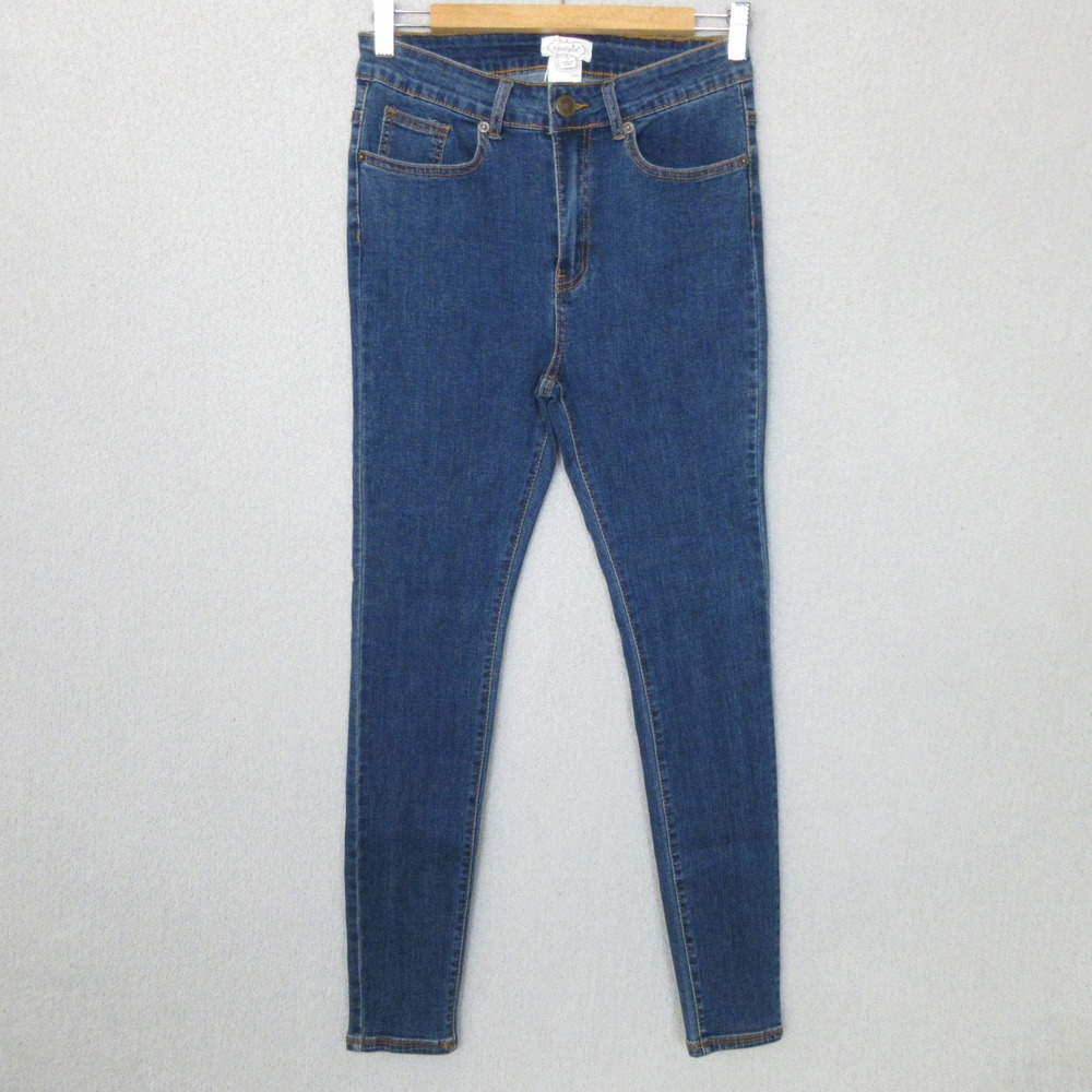 Mud Pie Skinny Jeans Womens Size Small (28x29) Dark Wash Denim Casual